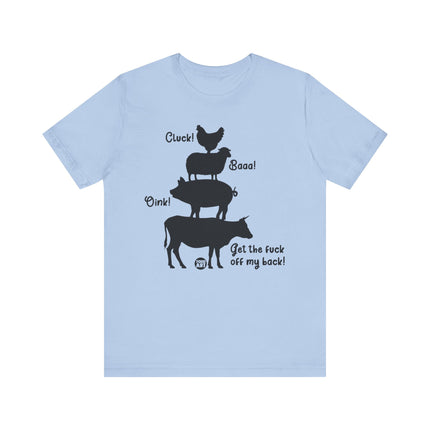 Chicken Sheep Pig Cow Tshirt