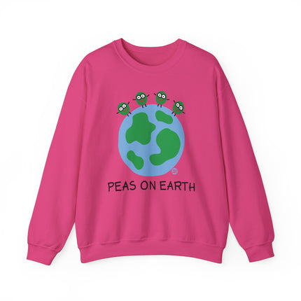 Peas on Earth Crewneck Sweatshirt