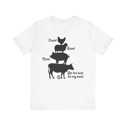 Chicken Sheep Pig Cow Tshirt