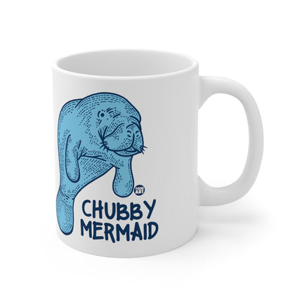 Chubby Mermaid Ceramic Mug