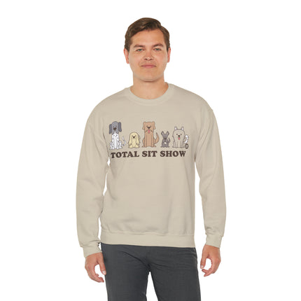 Total Sit Show Dogs Crewneck Sweatshirt