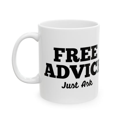 Free Advice Ceramic Mug