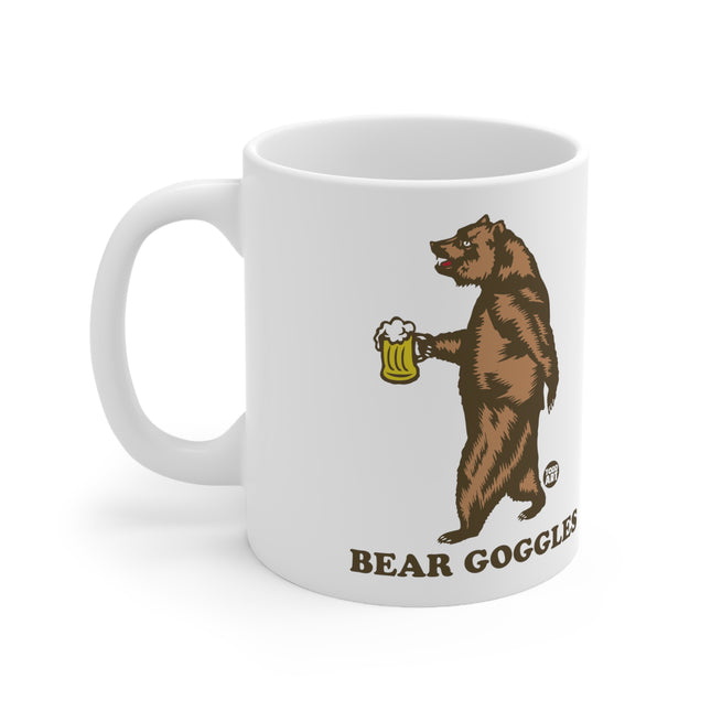 bear goggles Ceramic Mug