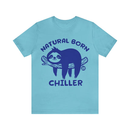 Natural Born Chiller Sloth Unisex Short Sleeve Tee