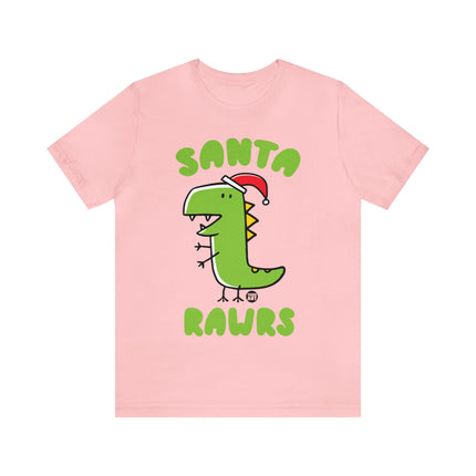 Santa Rawrs Christmas Unisex Tee