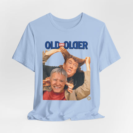 Old and Older Trump and Biden Tee, Funny Presidents T-shirt