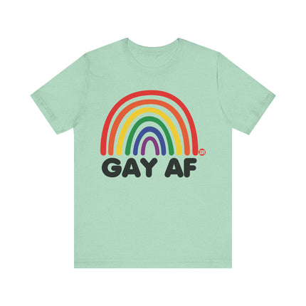 Gay AF Rainbow Tee