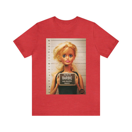 Barbie Malibu Mugshot Unisex Short Sleeve Tee