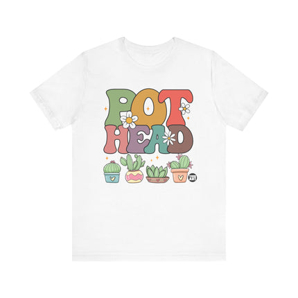 Pot Head Cute Cactus Plant Tee