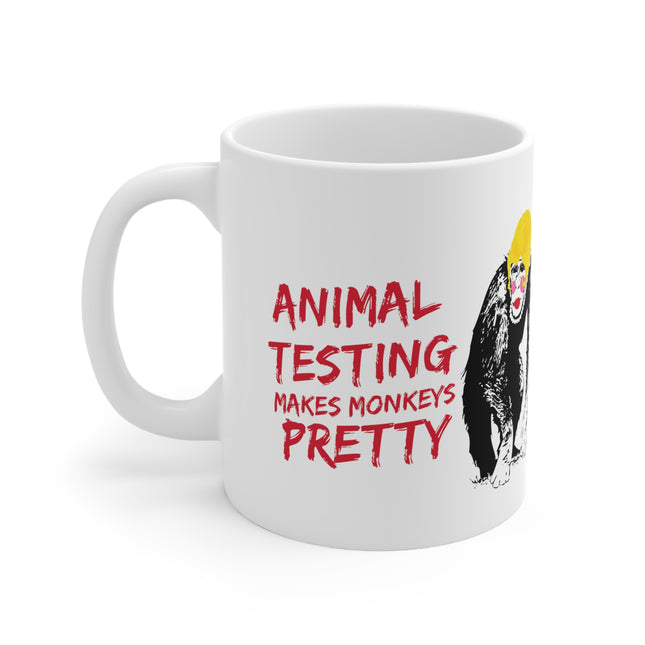 Animal testing Monkeys Pretty Ceramic Mug