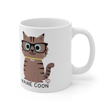 Bow Wow Meow Maine Coon Ceramic Mug