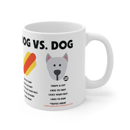 Dog vs Dog Ceramic Mug