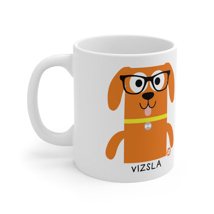 Bow Wow Meow Vizsla Ceramic Mug