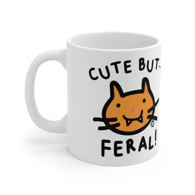 Cute But Feral Ceramic Mug