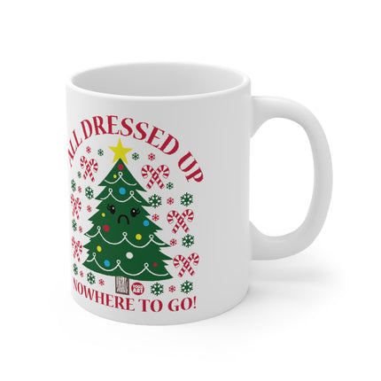 All Dressed Up Christmas Tree Ceramic Mug