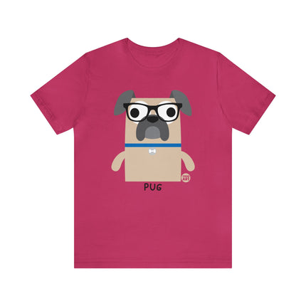 Bow Wow Meow Pug Unisex Tee