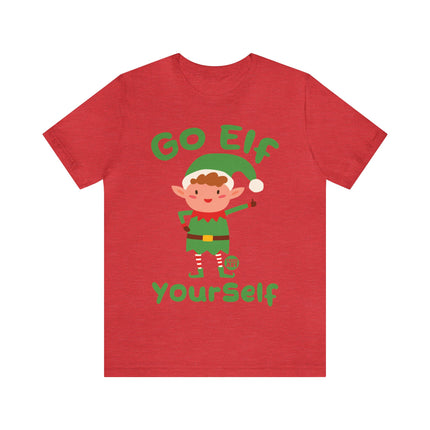 Go Elf Yourself Unisex Xmas Tee