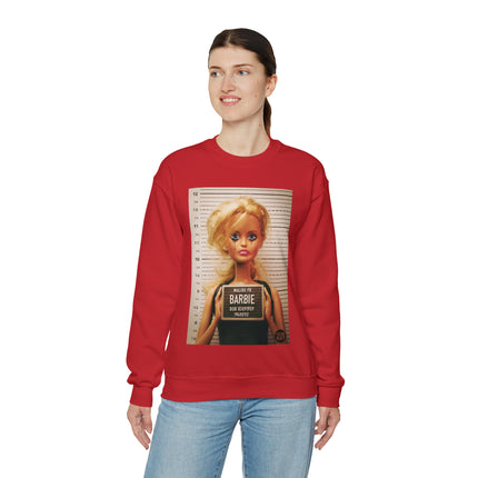 Barbie Malibu Mugshot Crewneck Sweatshirt