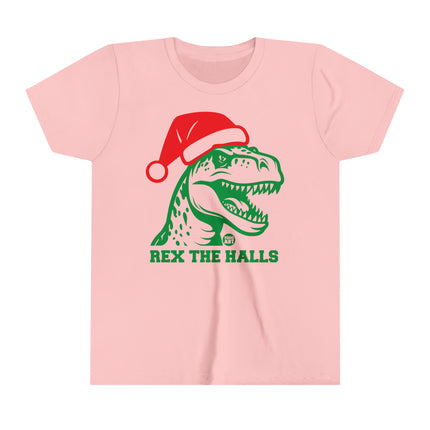 Rex The Halls Kids Short Sleeve Tee