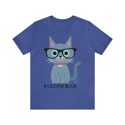 Bow Wow Meow Russian Blue Unisex Tee