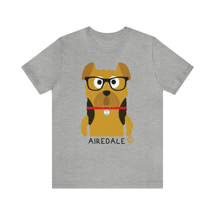 Bow Wow Meow Airedale Unisex Tee