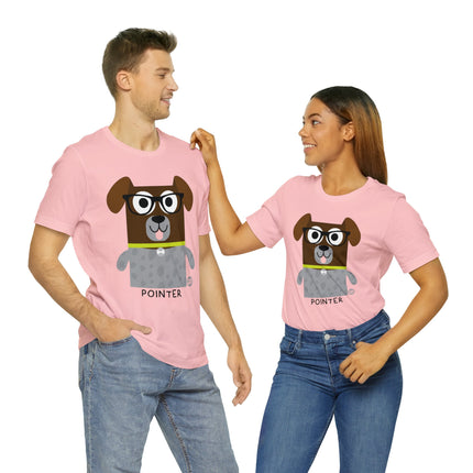 Bow Wow Meow Pointer Unisex Tee