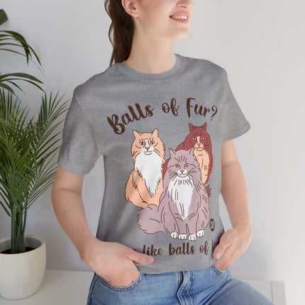 Balls of Fury Cats Unisex Tee