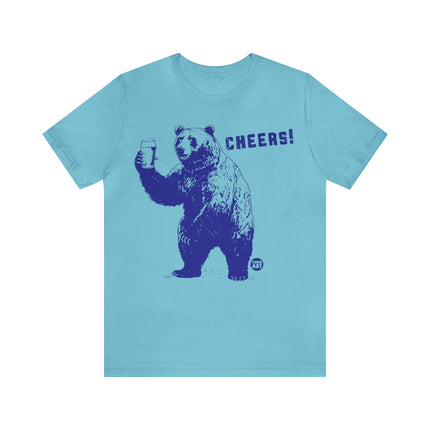 Cheers Beer Bear Unisex Tee