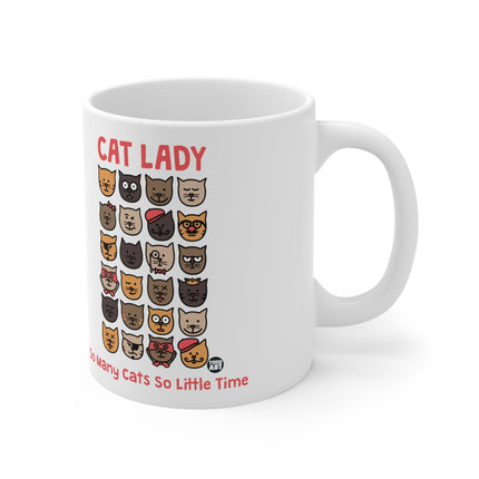 Cat Lady So Many Cats Ceramic Mug