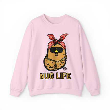 Nug Life Chicken Nugget Crewneck Sweatshirt