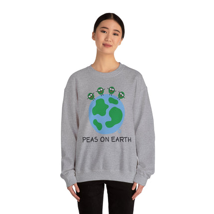 Peas on Earth Crewneck Sweatshirt