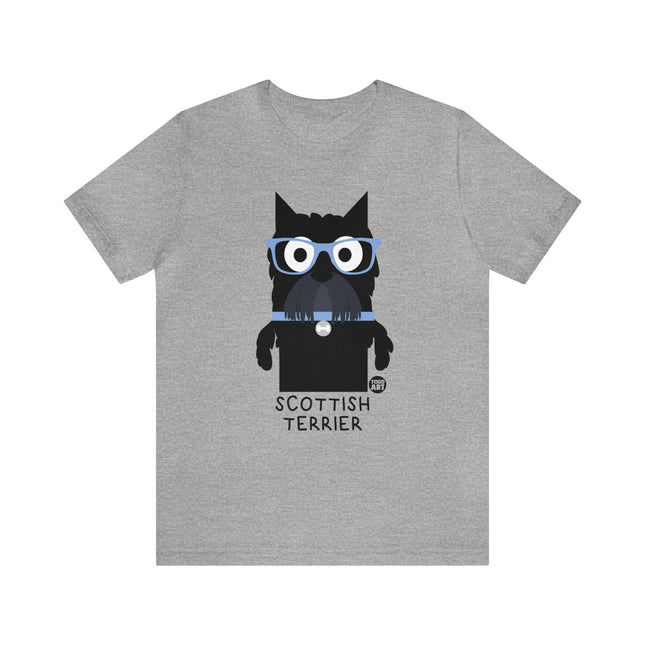 Bow Wow Meow Scottish Terrier Unisex Tee
