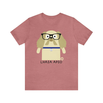 Bow Wow Meow Lhasa Apso Unisex Tee