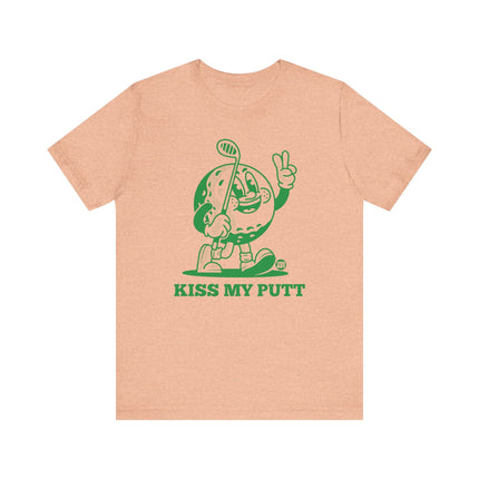 Kiss My Putt Golf Tshirt