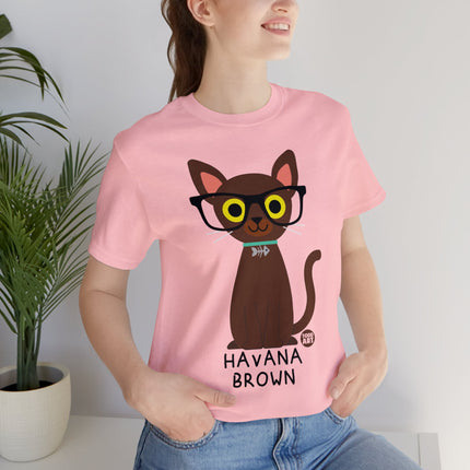 Bow Wow Meow Havana Brown Unisex Tee