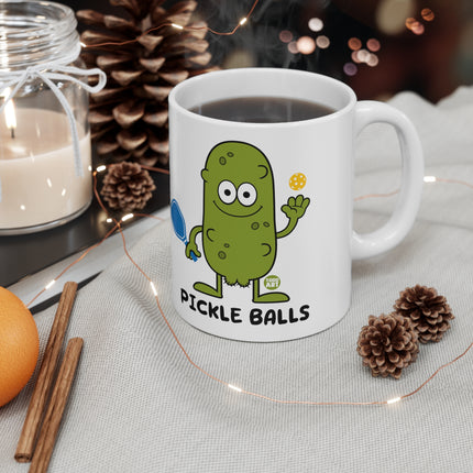 Pickle Balls Ceramic Mug