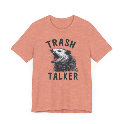 Funny "TRASH TALKER" Tee Shirt