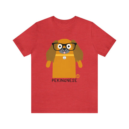 Bow Wow Meow Pekingnese Unisex Tee