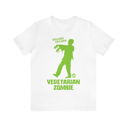 Vegetarian Zombie Unisex Short Sleeve Tee