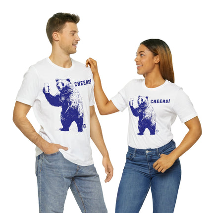 Cheers Beer Bear Unisex Tee