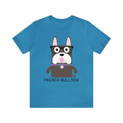 Bow Wow Meow French Bulldog Unisex Tee