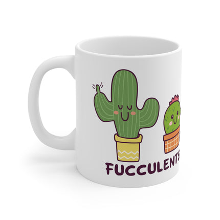 Fucculents Ceramic Mug