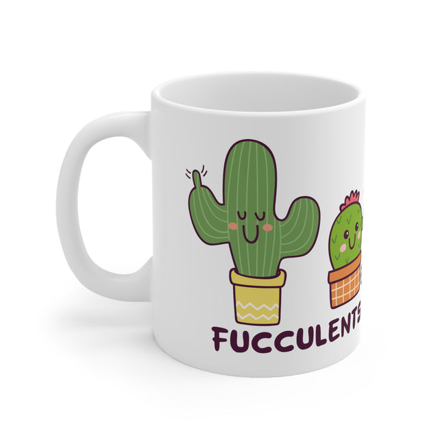 Fucculents Ceramic Mug