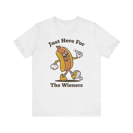 Just Here For Wieners Tee