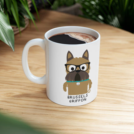 Bow Wow Meow Brussels Griffon Ceramic Mug