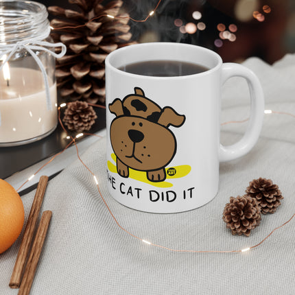 Cat Dit It Ceramic Mug