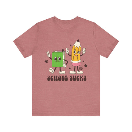 School Sucks Retro Tee