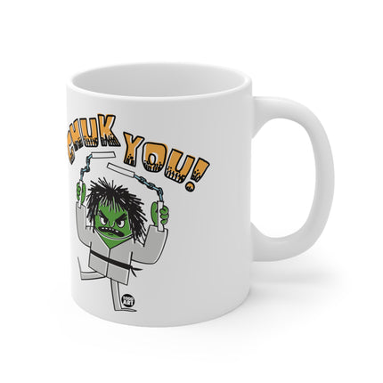 Chuck You Ceramic Mug