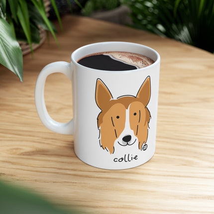 Dog Breeds Collie Ceramic Mug
