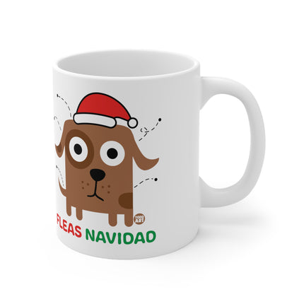 Fleas Navidad Dog Christmas Ceramic Mug